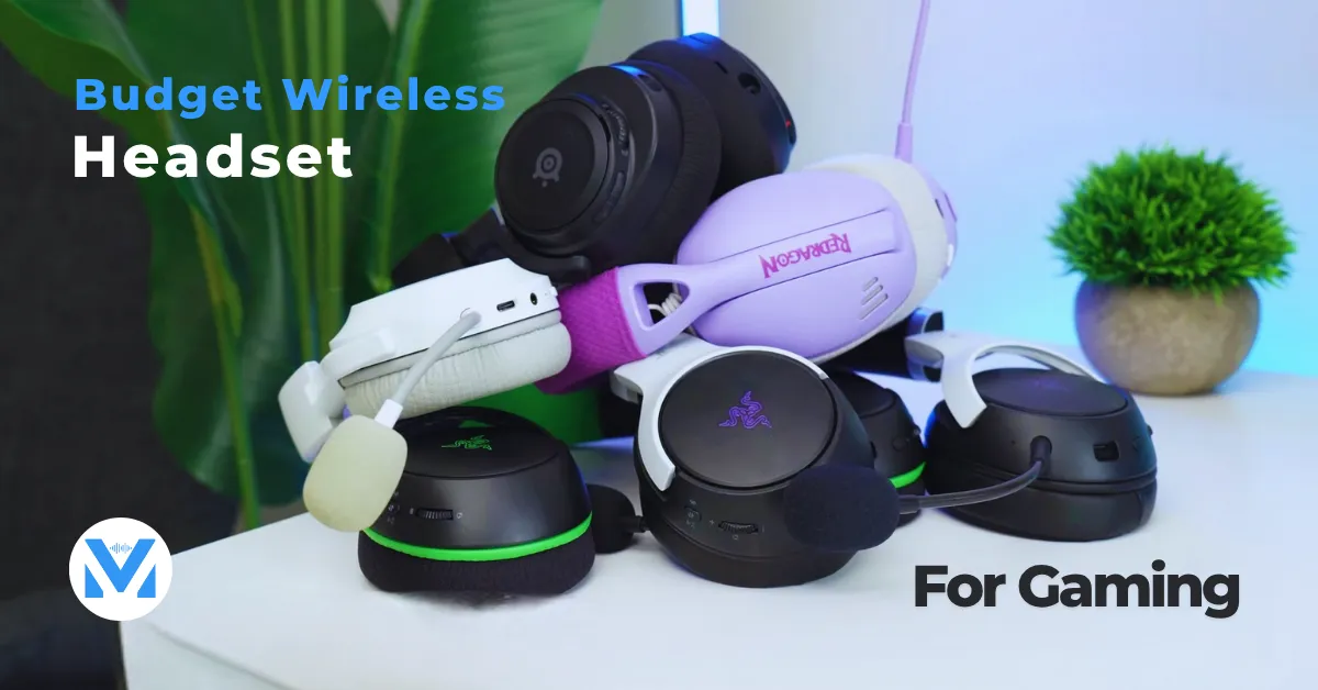 Top 5 Budget Wireless Gaming Headsets 2025 – MashAudio