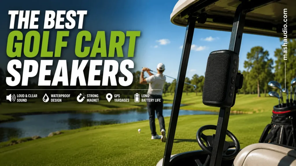 Best Golf Cart Speakers for Loud and Clear Sound 1 Best Golf Cart Speakers for Loud and Clear Sound