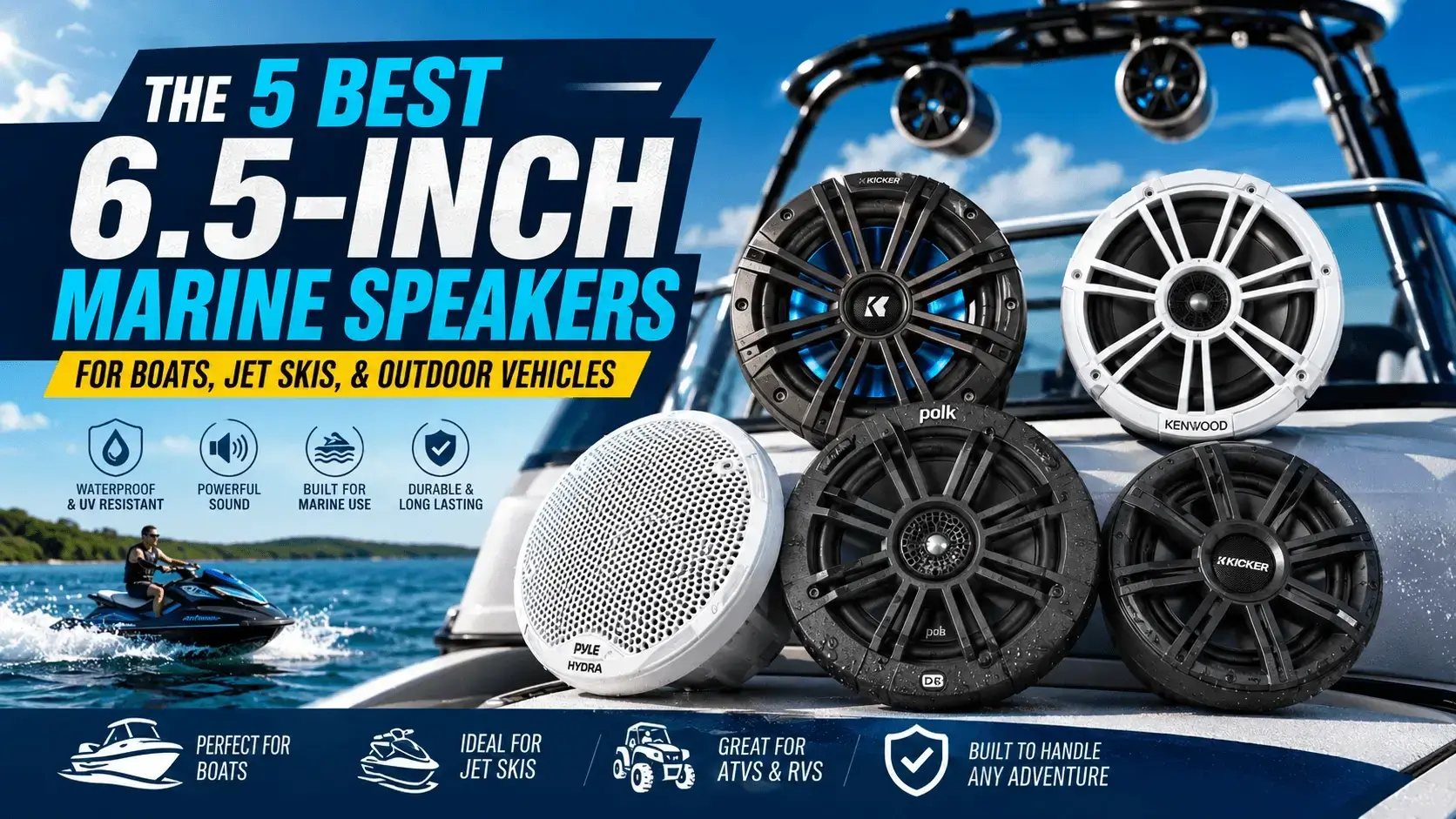 Best 6.5-Inch Marine Speakers
